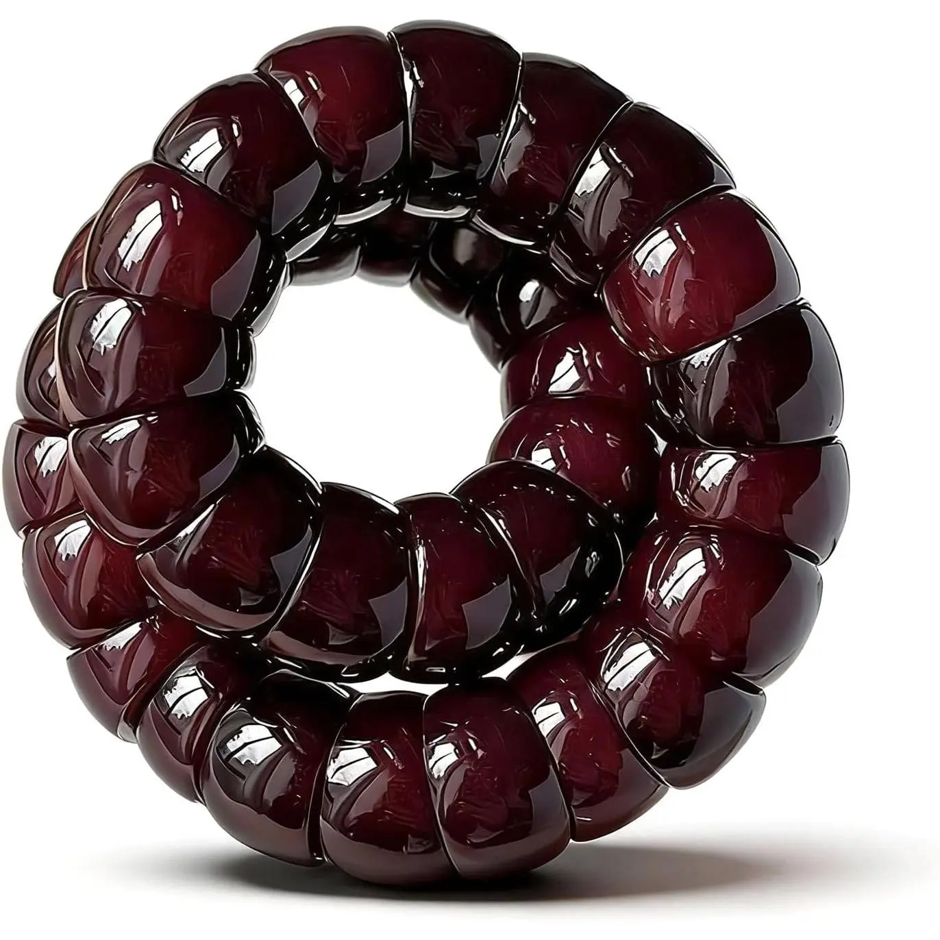 Unisex Beaded Fidget Wristband, Stretchable Spiritual Prayer Beads on an Elastic Cord for Anxiety Relief, Bracelet