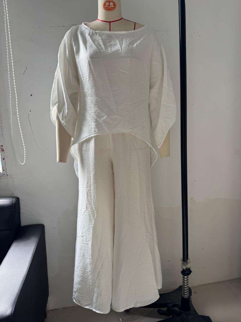 Boho Linen Two Piece Set - Perfect for Beach, Vacation & Brunch! Oversized Batwing Sleeve Top Wide Leg Pants Set TwoPieceSet LinenSet WideLegPants BatwingSleeve SummerOutfit BohoFashion CasualWear Outfit of the Day WomensFashion Boho Linen Two Piece Set - Perfect for Beach, Vacation & Brunch! Oversized Batwing Sleeve Top Wide Leg Pants Set TwoPieceSet LinenSet WideLegPants BatwingSleeve SummerOutfit BohoFashion CasualWear Outfit of the Day WomensFashion