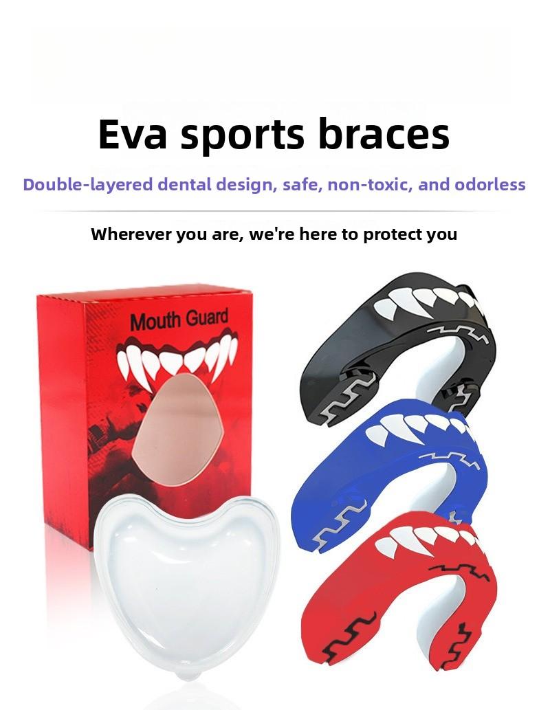 Fang mouthguard boxing mouthguard sports braces fighting sanda taekwondo free fighting protective gear supplies boxing mouthguard