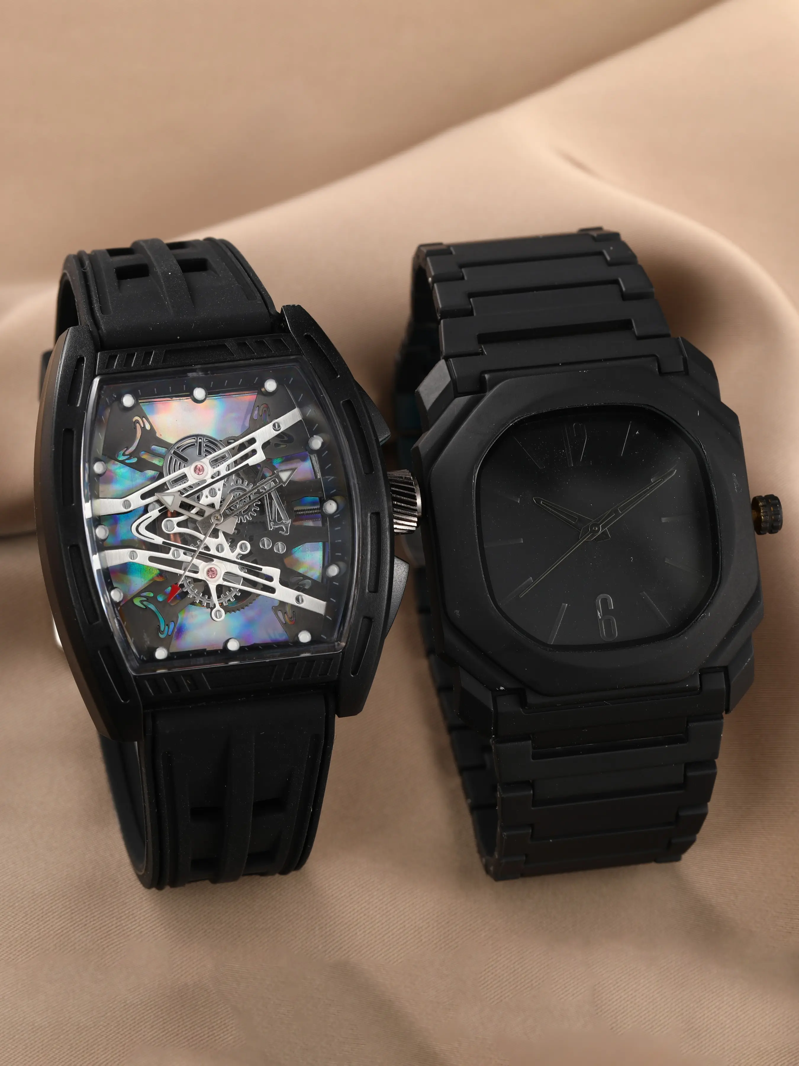 2-Pack Men's Quartz Watches, Business Casual Style, Fashion Sporty Elegant Design, Daily Wear, Perfect Gift for Him or Yourself