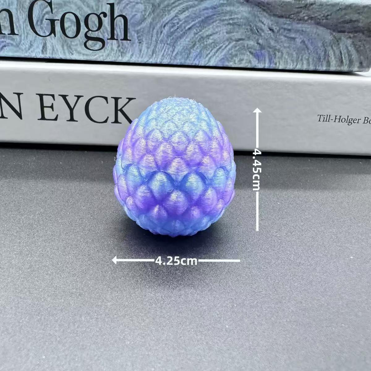 This 10-piece set of 3D-printed Western dragon egg models, made with high-quality PLA material, is the perfect gift for parties, gardens, kitchens, offices, and home décor, and is also a highly collectible item.