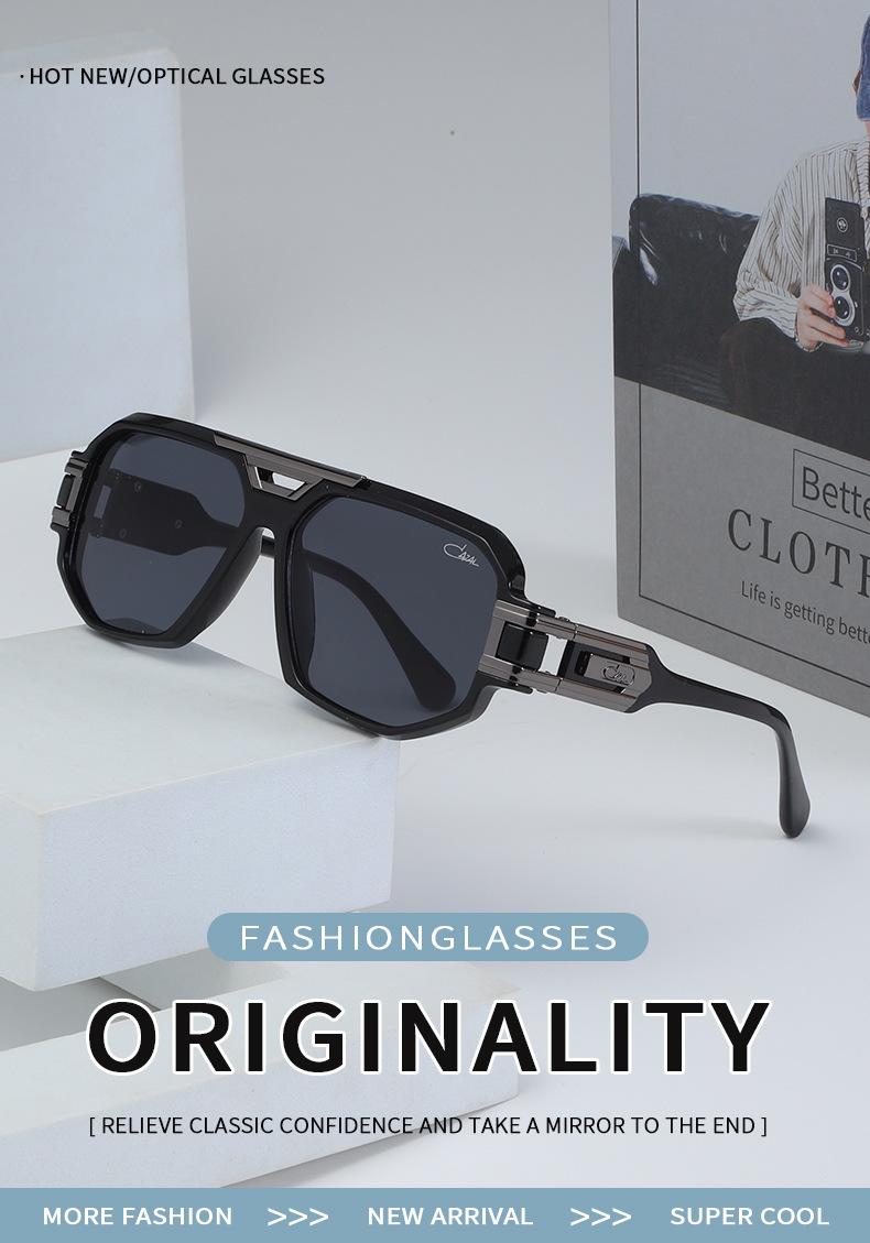 Cazal Sunglasses Legends 4 Color 675 Gray Lenses Glasses Windproof Polarized Eyewear