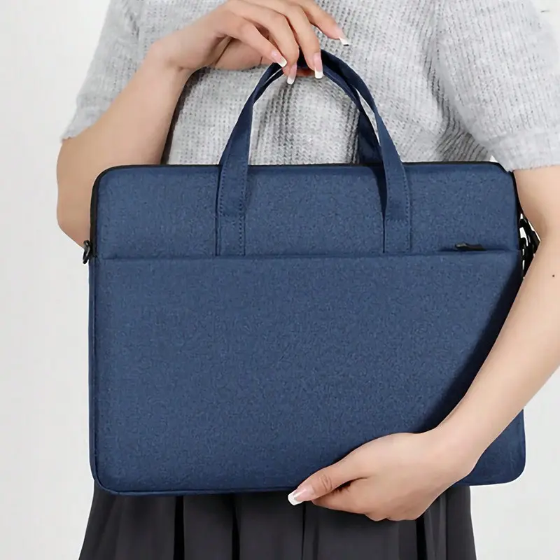 New Soft Plush Diamond Pattern Padded Laptop Bag, Waterproof Durable Shockproof Notebook Case, Lightweight Handheld Storage for 13/14 Inch Laptops