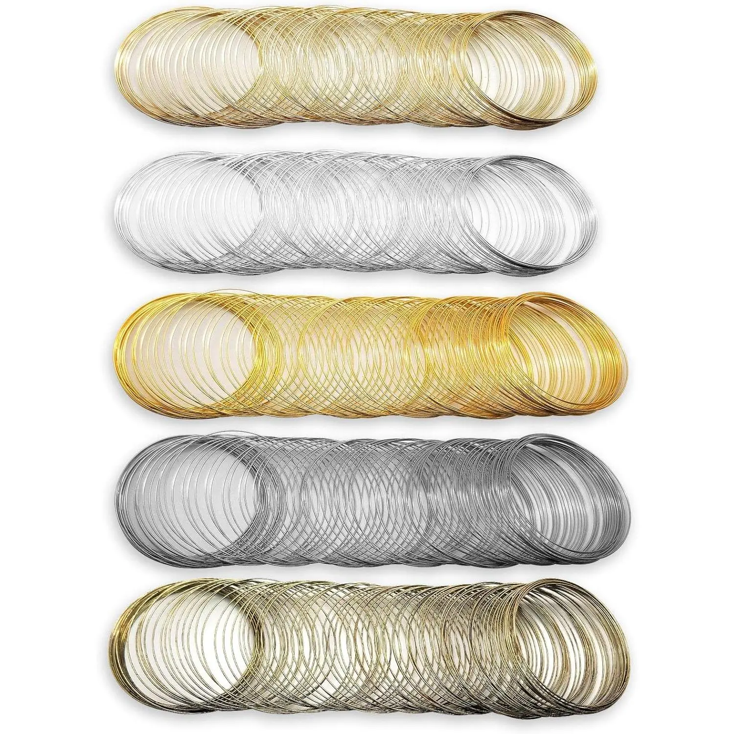 500 Loops  Wire Memory Beading Wire Steel Memory Wire Cuff Bangle Bracelet for  Making Supplies Art Creation Bracelet Necklace DIY Crafts Making  Making Dolls