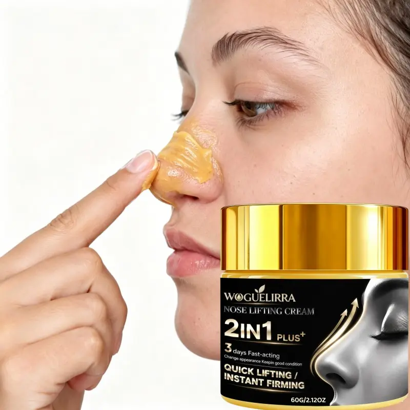 Bee Venom Nose Lifting Firming Beauty Cream, Moisturizing and Tightening, Improves Nasal Shape and Size, Suitable for Nasion and Alae