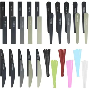 60 count Sanding Sticks for Plastic Models Set Include 30 Polishing Sticks and 30 Sanding Twig for  Models  Metal Tools Accessory Craft Amateur Beginner