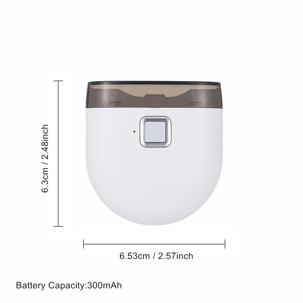 3-in-1 Nail Trimmer, Grinder and Polisher with Precision Blade, Portable and Lightweight with Auxiliary Safety Protection, Home Manicure Kit, Gift for Family