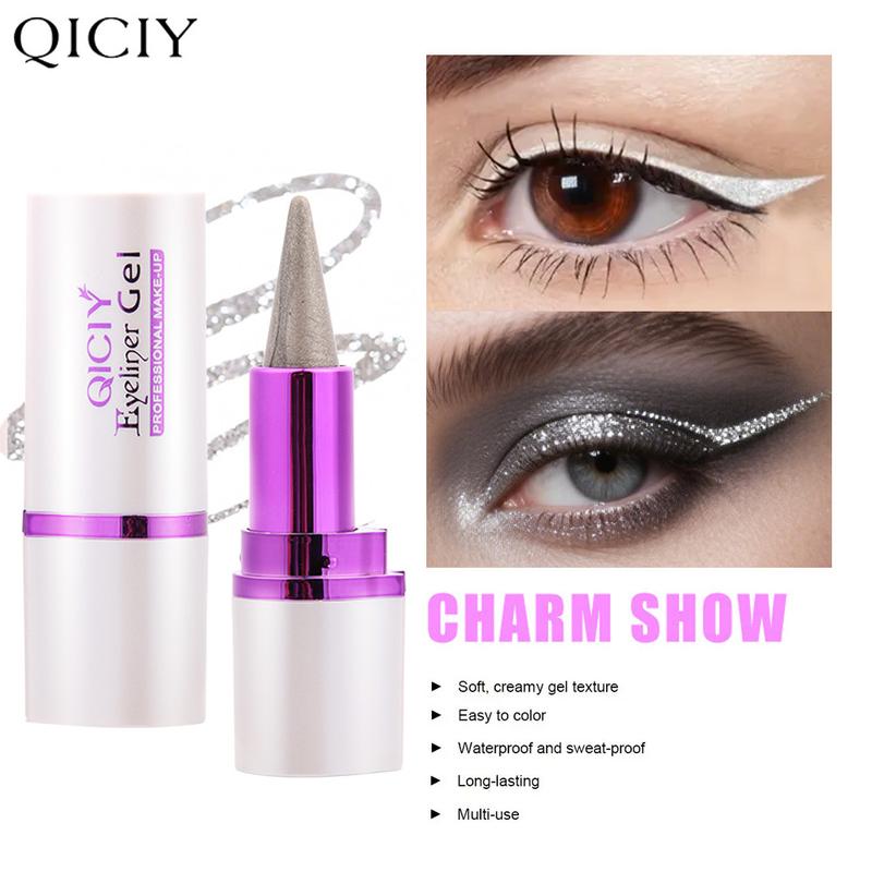 "Waterproof & Sweatproof Gel Eyeliner – Silky Smooth Application, Long-Lasting Durability for All-Day Wear"