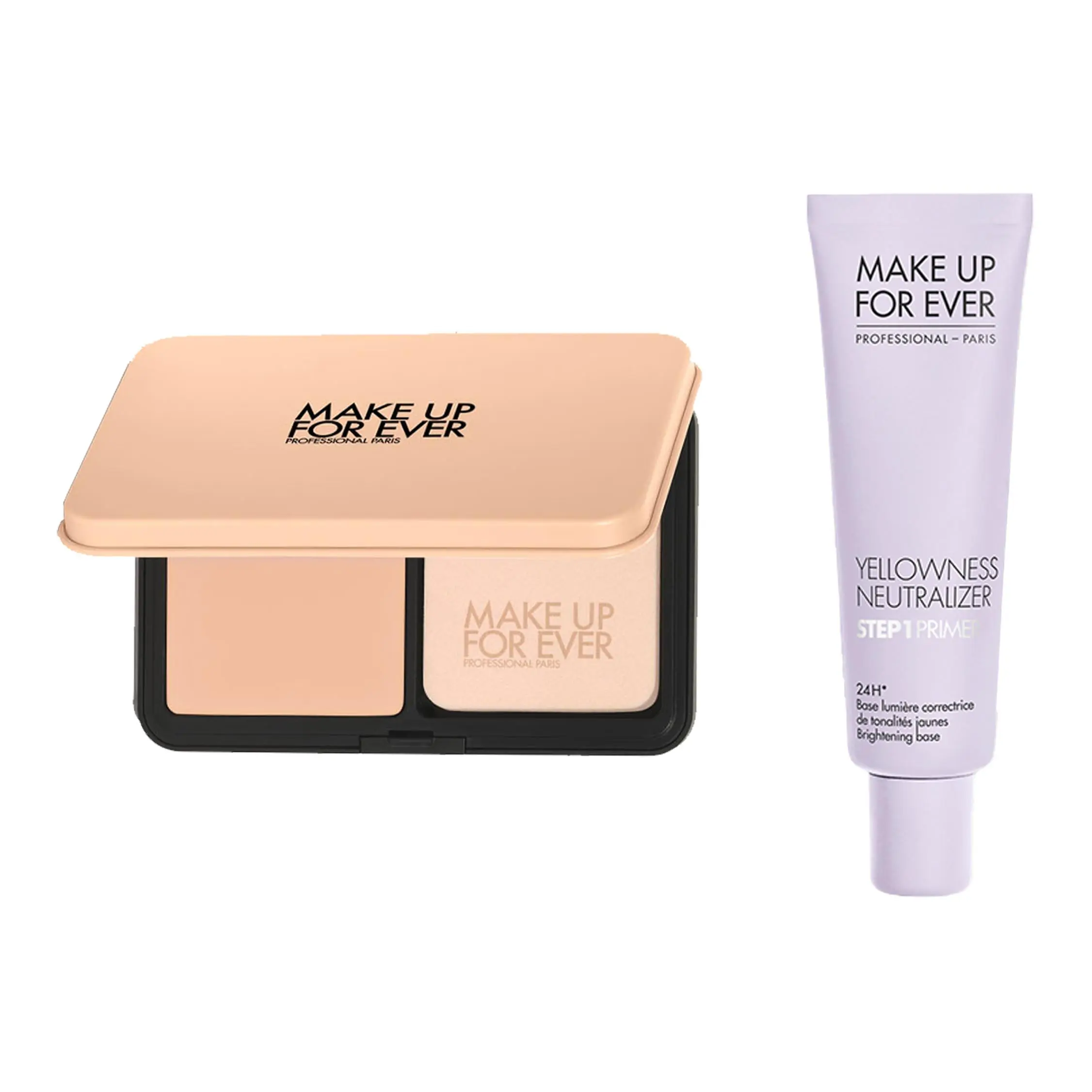 MAKE UP FOR EVER Velvet Powder Foundation Primer Makeup Sets Correcting Skin Tone
