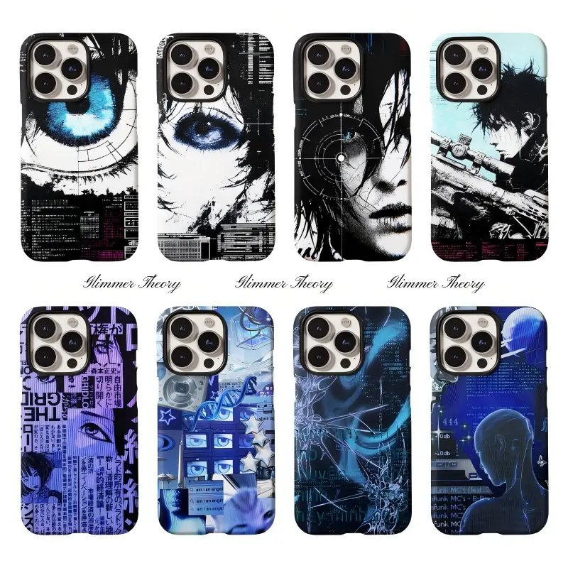 Cool Y2K Angelchrome Cybercore Phone Cases For iPhone 17 Promax Pro Air 16 Plus 15 14 13 12 11 Shockproof Dustproof Protective Cover Shells Gift For Birthday Christmas Valentine Halloween