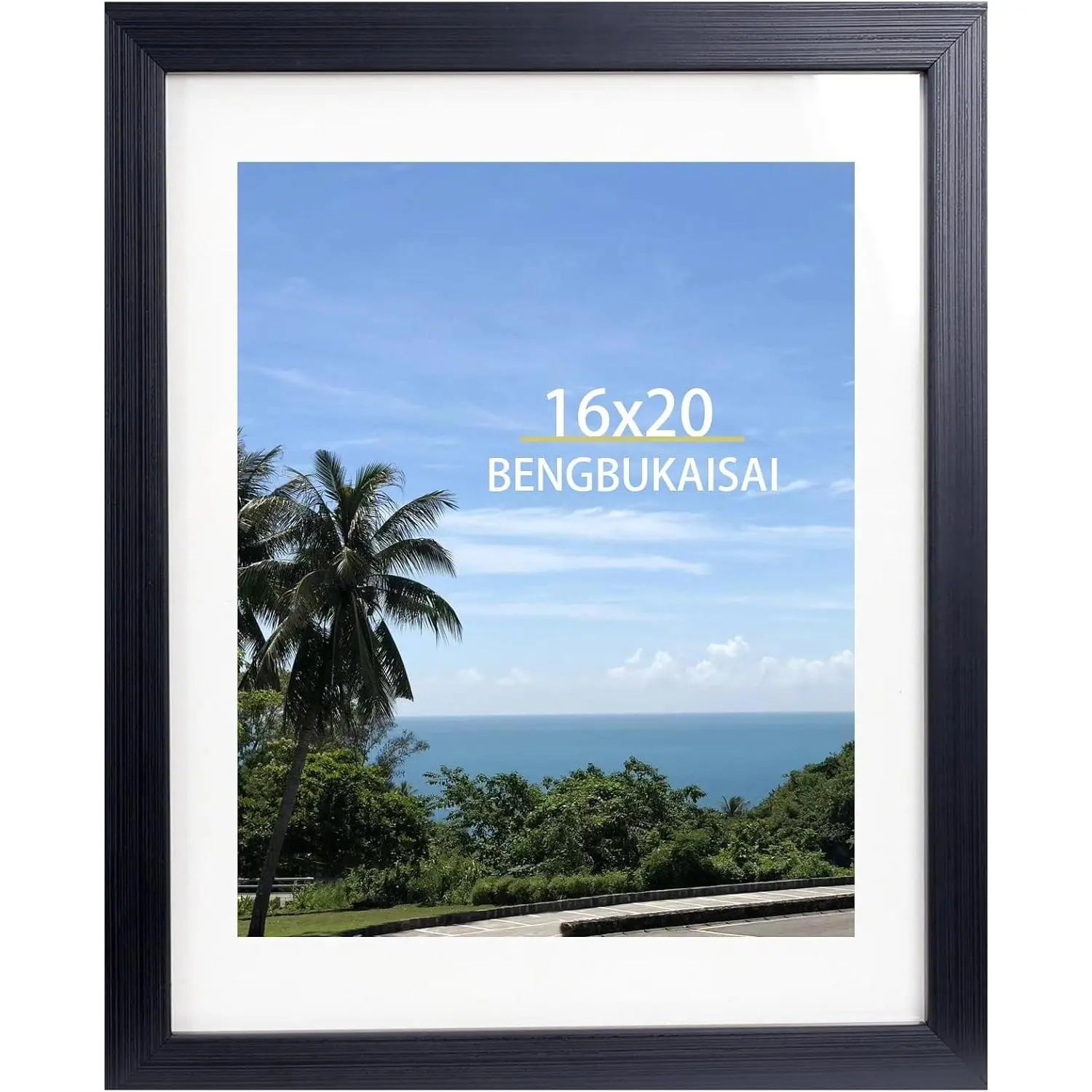 16x20 Black Picture Frame Wall Decor Photo Frames for Home Art Display