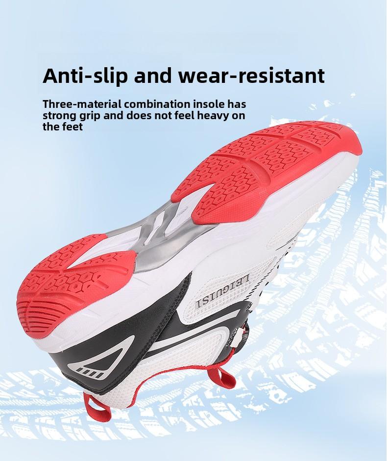 New high-end carbon plate badminton shoes with rubber soles, volleyball shoes, sports shoes for men and women students, table tennis shoes, casual shoes