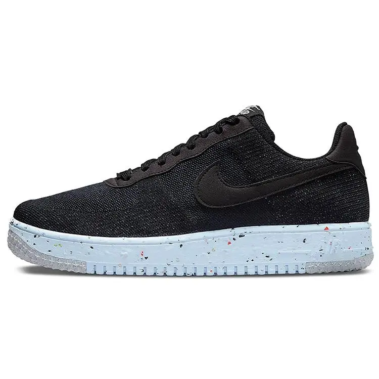 Nike Air Force 1 Crater Flyknit 'Black Chambray Blue' DC4831-001