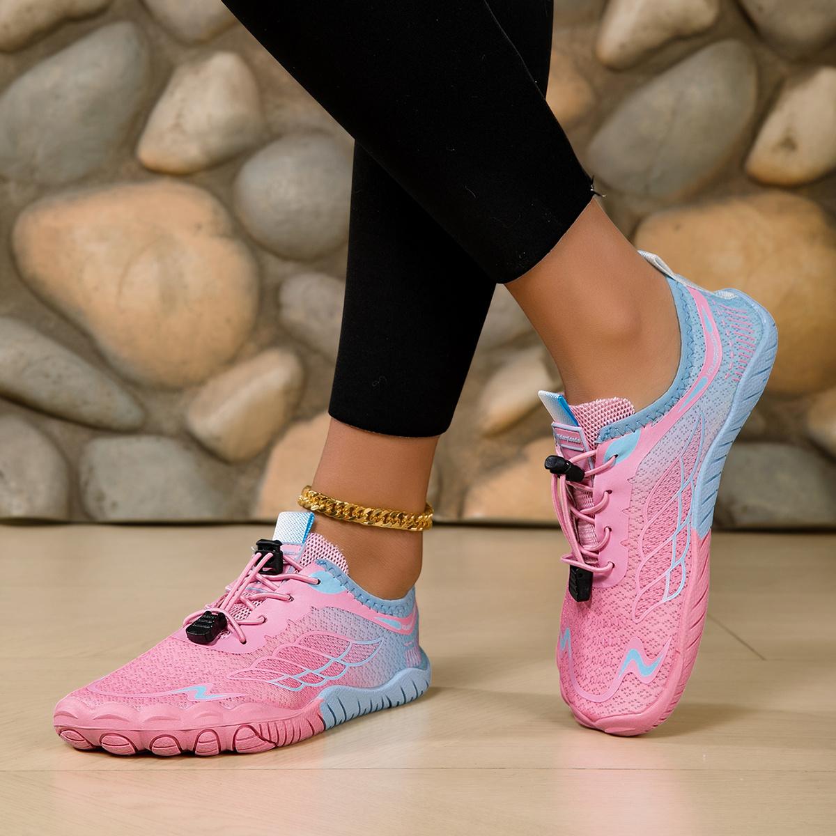 [Quick-Dry Water Shoes] Breathable Quick-Dry Women's Water Shoes - Non-slip, Lightweight, High-Quality Outdoor Hiking Shoes, Cut-Restant Amphibious Beach, Fitness, Cycling and Swimming Shoes with Breathable Fabric Upper and Non-slip Sole