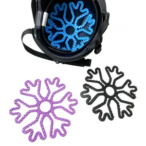 High-Value Motorcycle Helmet Silicone Liner Pad, 3D Massage Breathable Anti-Odor, Universal Shock Absorption, Multi-Scene Use, Atv, Bike, Cycling Gear