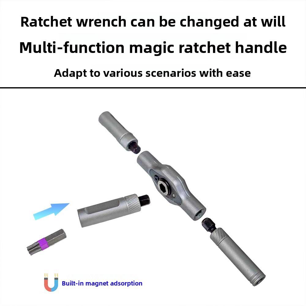 24-in-1 DIY Magnetic Screwdriver Set - Versatile Switchable Ratchet Tool for Home Repairs, Electronics & Furniture Assembly - Compact, Portable & Professional Grade – The Ultimate Essential Toolkit for Every Household