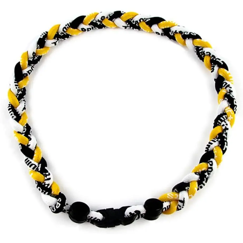 18 Inch Three Colors Three Braided Rope Tornado Necklace