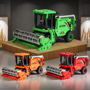 Simulation Farming Farmer Toy Car, Large Combine Harvester Model, Educational Kids Toy, Perfect Gift for Festival, Birthday, Christmas