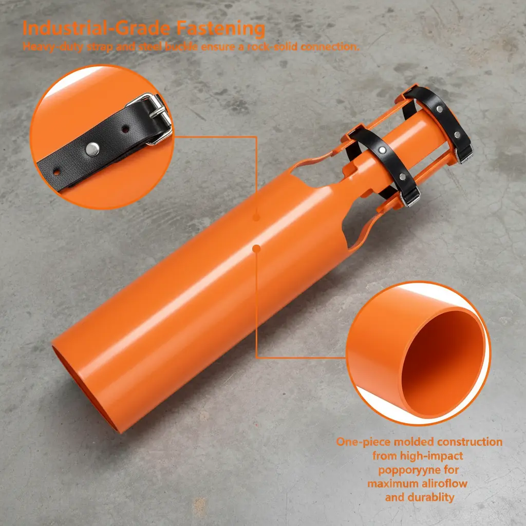 SnapFixMate Leaf Blower Air Flow Speed Booster Attachment, Universal Fit Turbo Nozzle Extension, Fits 2-4 Inch Nozzles for Yard & Lawn Cleanup #GardenTools #SummerVibes