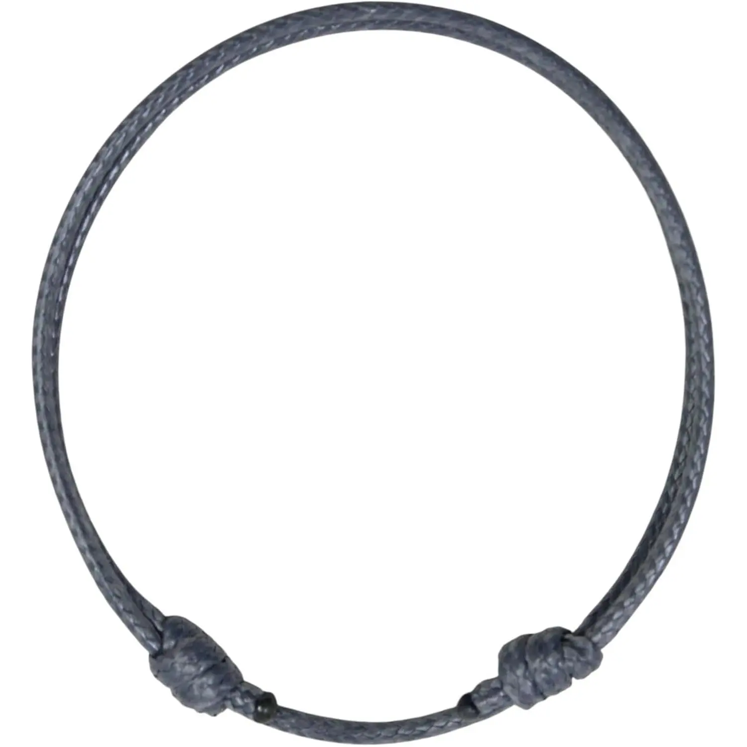Adjustable Wax Nylon Cord Bracelet for Men Women Adult - Vegan Leather String | Unisex  Nautical & Surfer Style Friendship , Minimalist