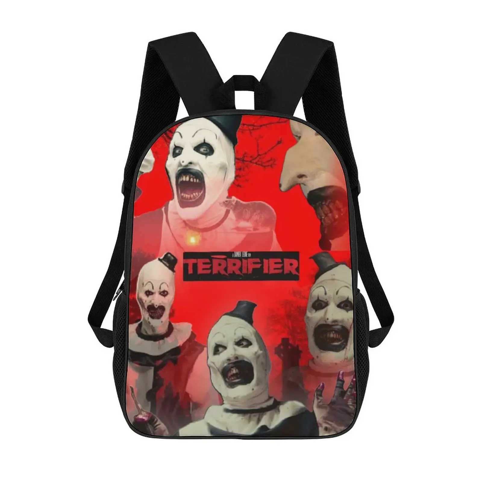 Terrifier Backpack - Large Capacity, Adjustable Straps and Zipper Closure, Perfect for Fans, Travelers, College Students - Casual Style
