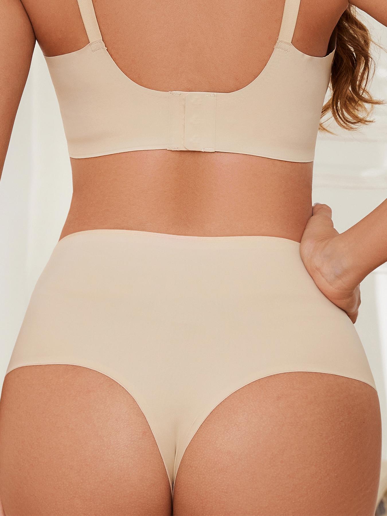 Maternity Solid Color Seamless Panty, Comfortable Breathable Pregnancy Panty, Maternity Underwear for Postpartum Support, Pregnancy Must-have Underwear