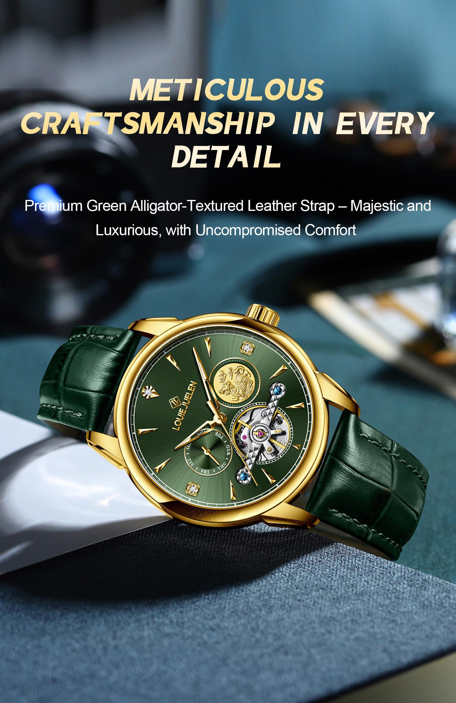 The 42mm Sapphire Chronograph for the Discerning Man.