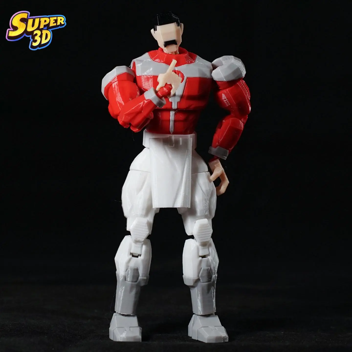 In Stock Super 3D 3D Printed Thragg Invincible Invincible Boy Dummy13 T13 Multi-Jointed Shapeshift Action Figure Toys