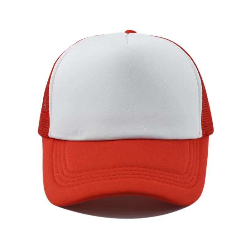 Sponge mesh hat, outdoor sports sunshade, duck tongue work cap, student baseball cap, available in multiple colors, solid color,