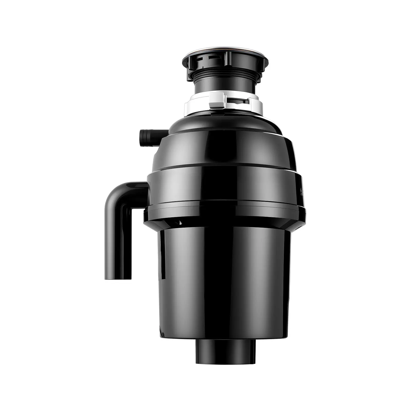 Food Waste Garbage Disposal, 120V, 60Hz Voltage, 1 HP Power, ABS + Stainless Steel Construction