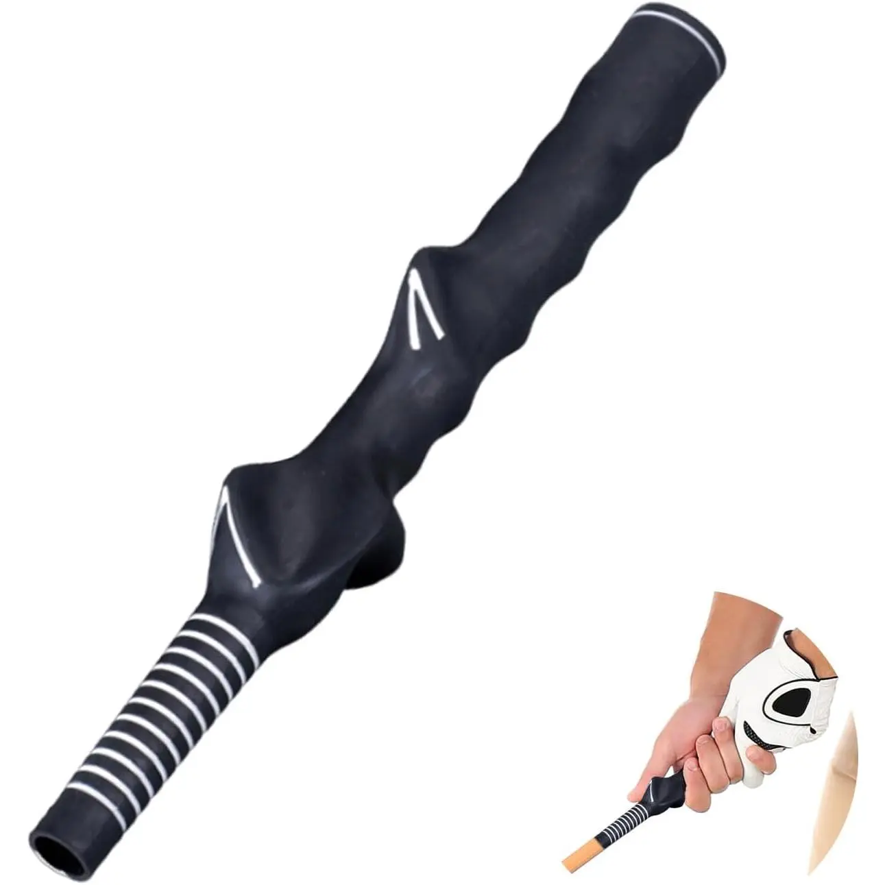 Right-Hand Golf  Grip Golf Club Grip Teaching Right-Handed Practice Aid RH Practice Aid Golf Swing Trainer Accessories