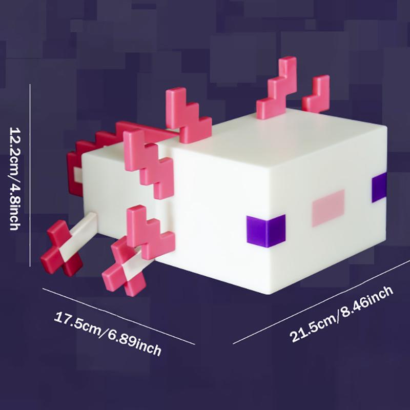 Salamander Design Night Light, USB Rechargeable Desk Lamp, Novelty Light for Gaming Desk & Night Stand Decor