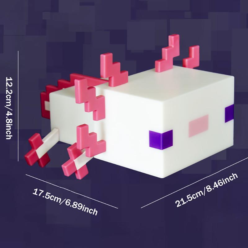 Salamander Design Night Light, USB Rechargeable Desk Lamp, Novelty Light for Gaming Desk & Night Stand Decor