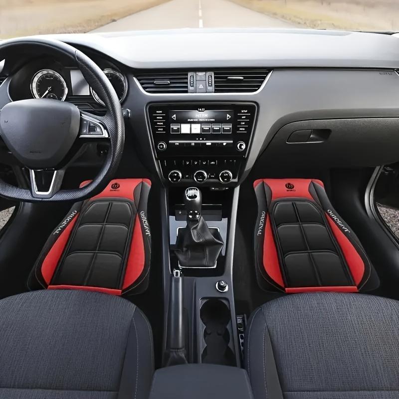 Car Floor Mat, Durable Anti-slip Car Floor Mat, 4 Counts/set Easy Cleaning Car Interior Accessories for Men & Women, Universal Car Accessories