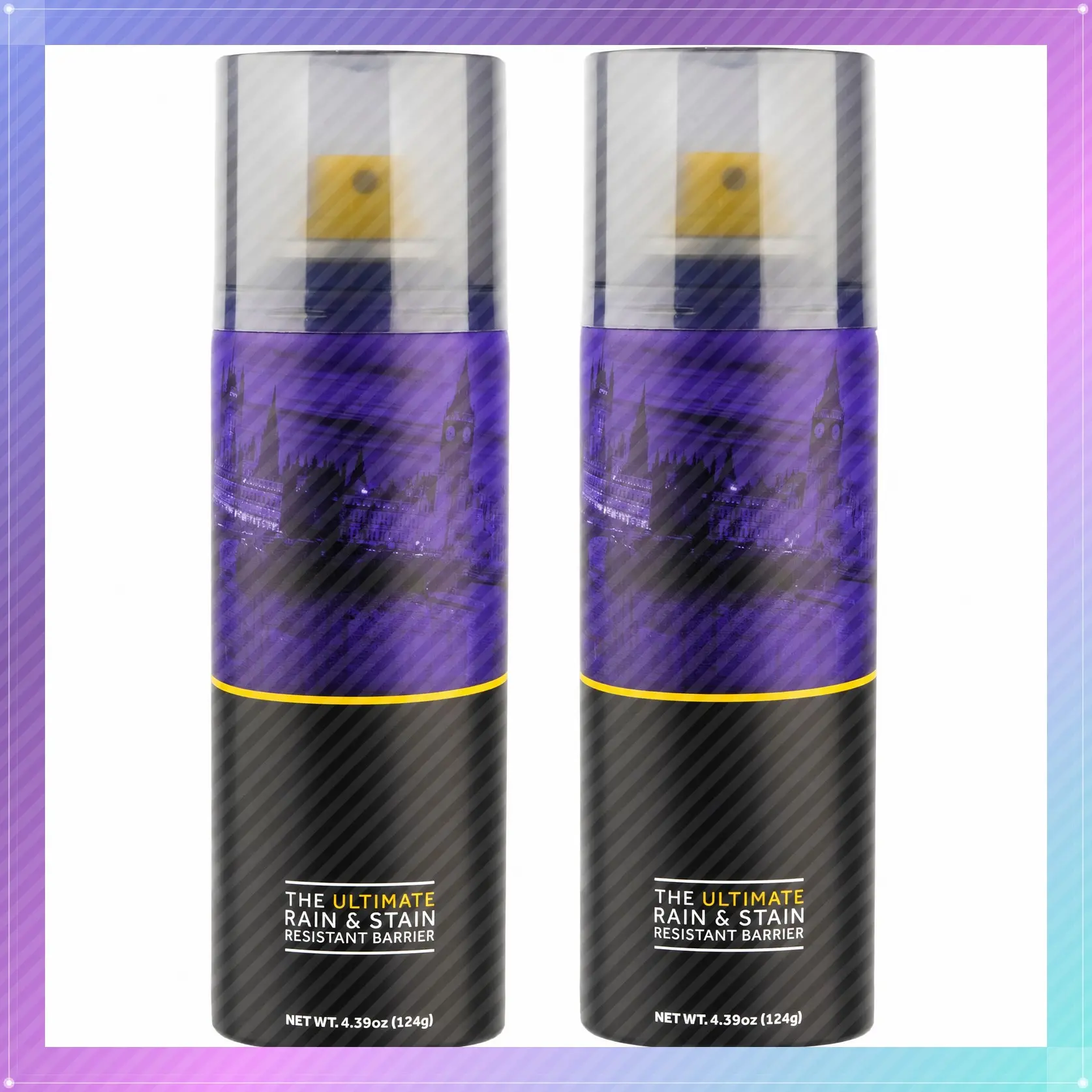 Shoe Protector Spray - Rain & Stain Waterproof Nano Protection for Sneaker, Leather, Nubuck, Suede & Canvas (Pack of 2)Gift