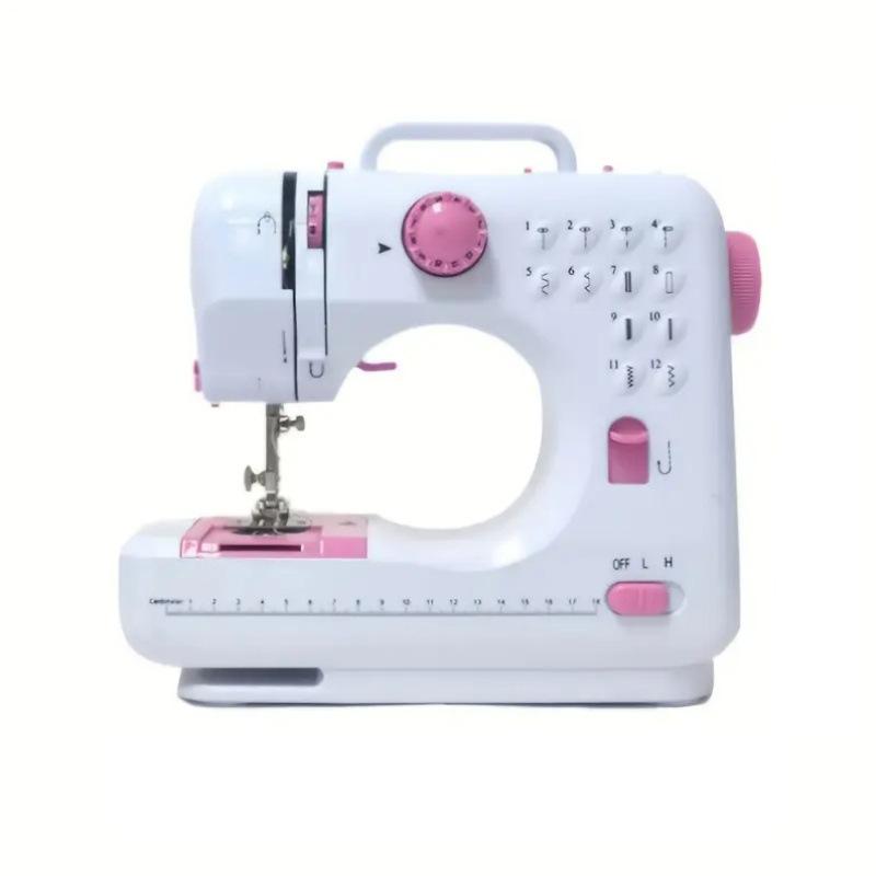 505A Household Sewing Machine Small Mini Portable Overlock Buttonhole Sewing Machine