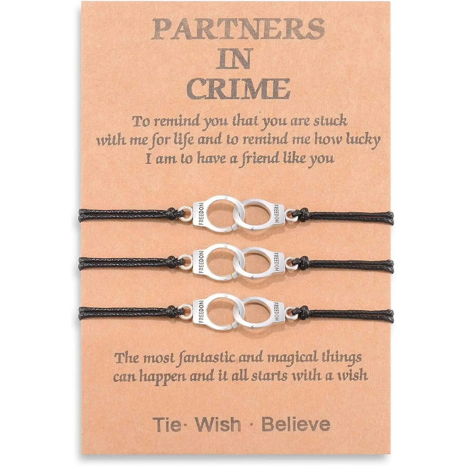 2/3/4/5 Pcs   Friendship Couples Bracelets, Sisters Gifts from Sister Matching Heart / Knot / Handcuff Bracelets Friendship Gifts for Women  Sister Him Her Boyfriend Girlfriend Valentines day
