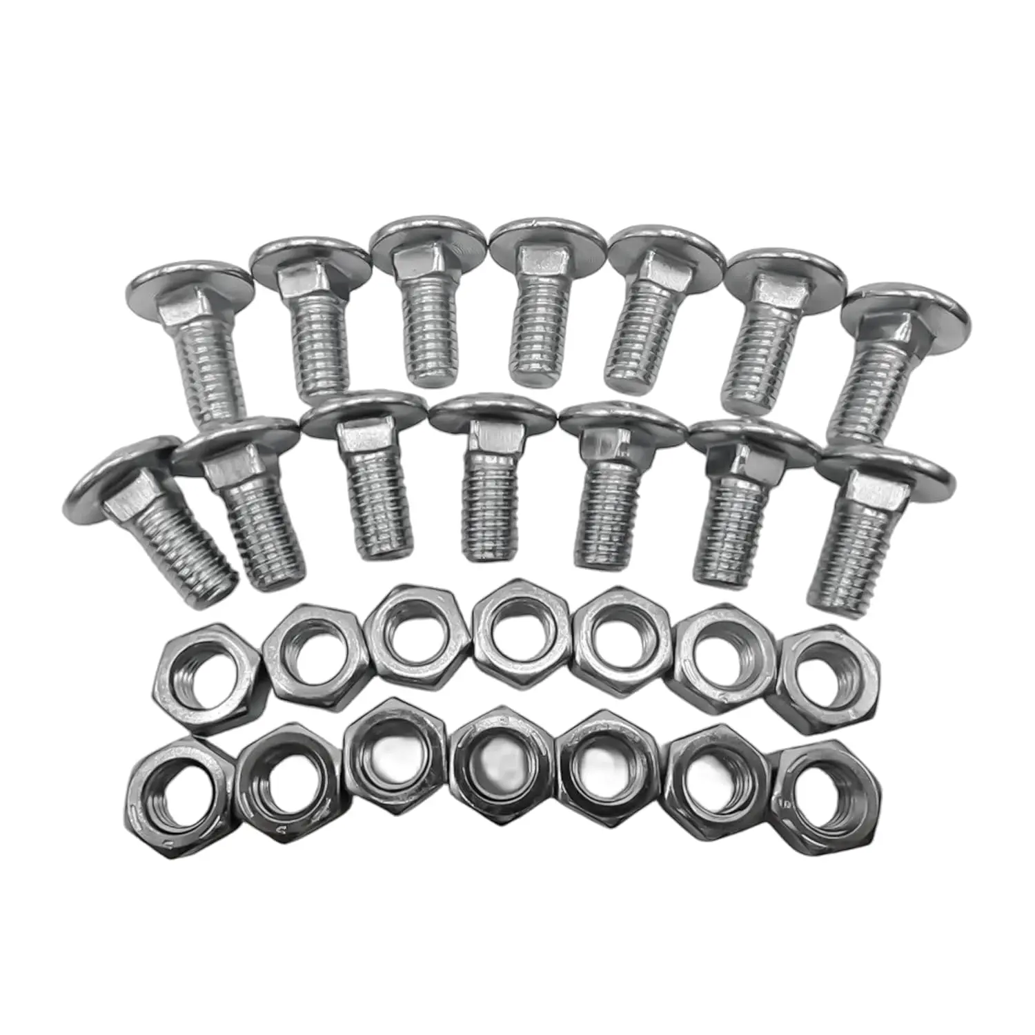 Bumper Bolts & Nuts Kit Front & Rear for 1964-1972 Chevelle,El Camino,Monte Carlo,GTO,Cutlass,Nova 28PC