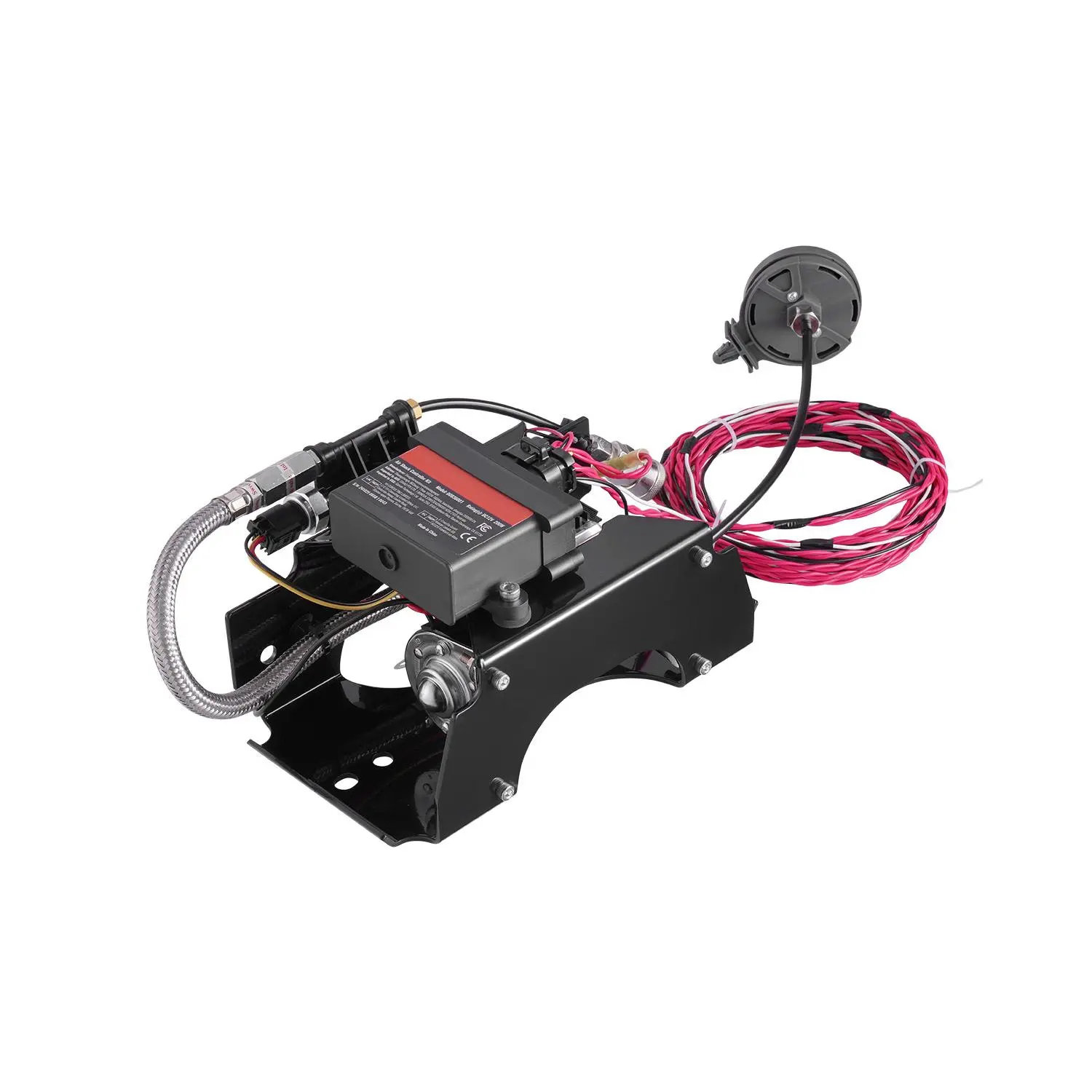 12V 200W Wireless On-Board Air Compressor Kit with Air Shock Controller, DC12V Power System for Truck, Van Vehicles