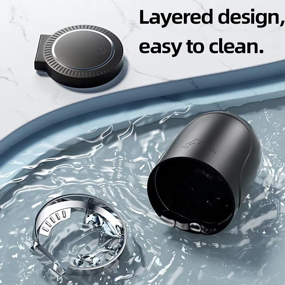 Portable Car Ashtray with LED Light, Car Cigarette Ash Tray with Lid, Detachable Stainless Steel Car Ashtray, Car Interior Accessories for Most Cars, Automotive, Holder