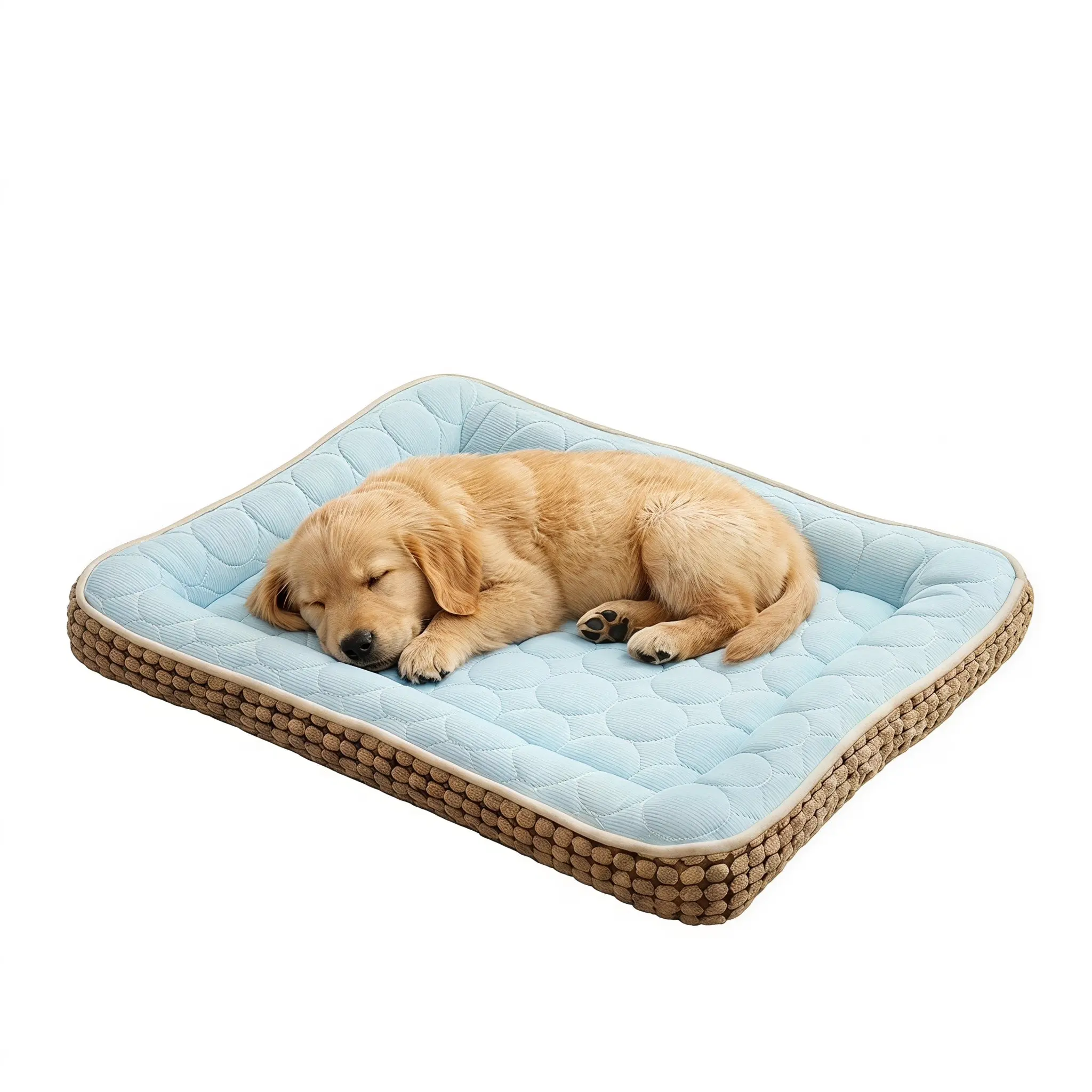 Cooling Pet Bed, Breathable Ice Feel Pet Pad, Comfortable Indoor Outdoor Use, Soft Mattress for Cats Dogs, Puppy Bed, Kitten Bed, Easy Storage