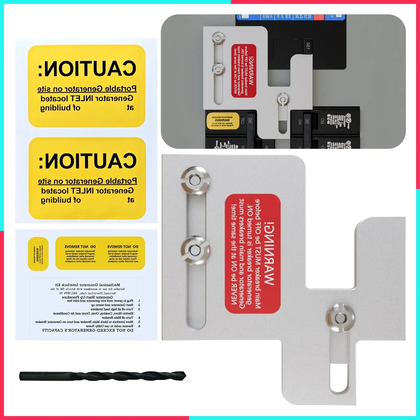 Interlock Kit for BR Series 150 & 200 Amp Panels