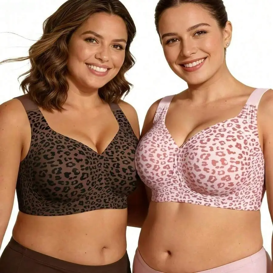 [Free Shipping] Women Jelly Bras Wirefree Full Coverage No Underwire Everyday Bras Comfortable Wireless Padded Tshirt Bra