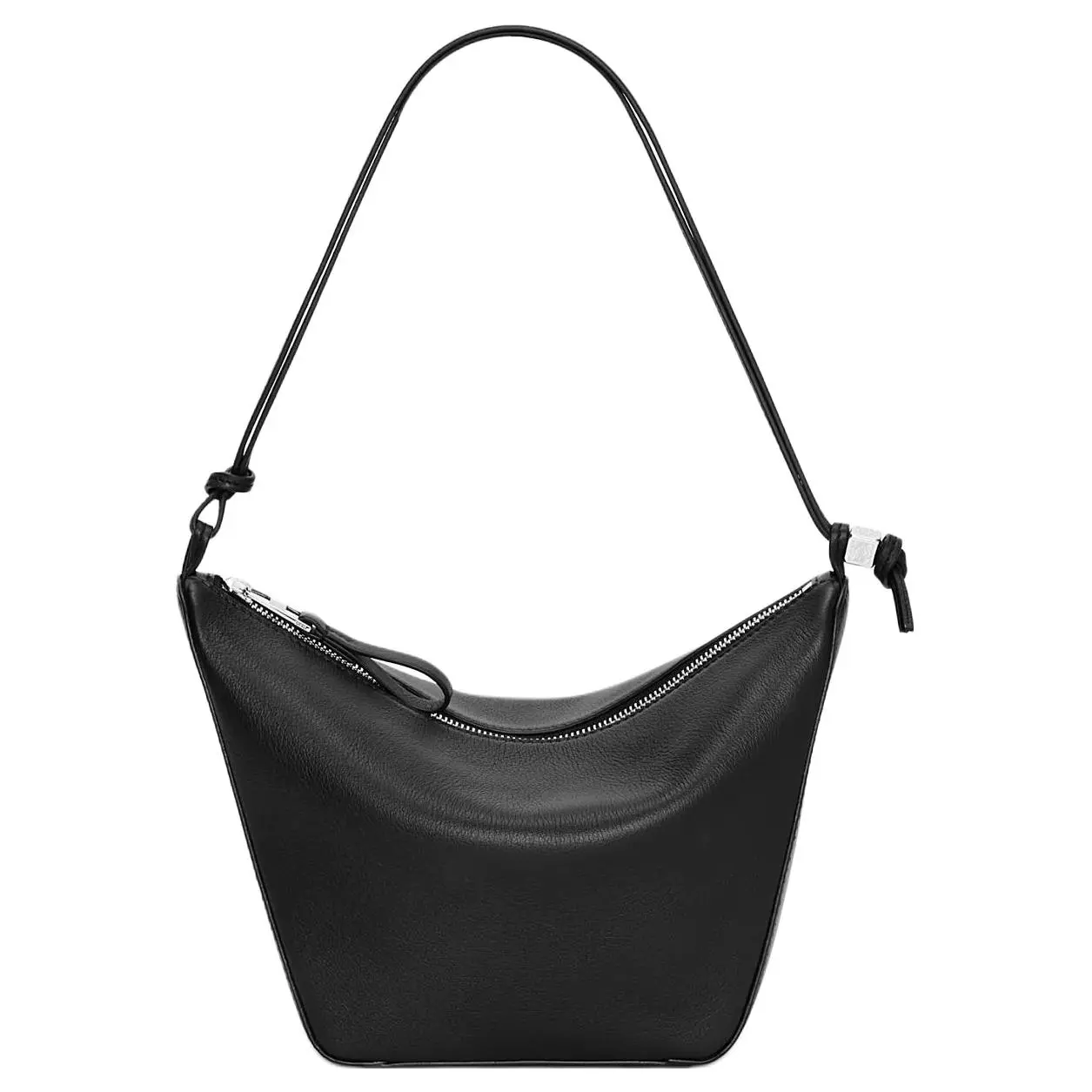 Loewe Hammock Hobo Bag in Black Calfskin for Women