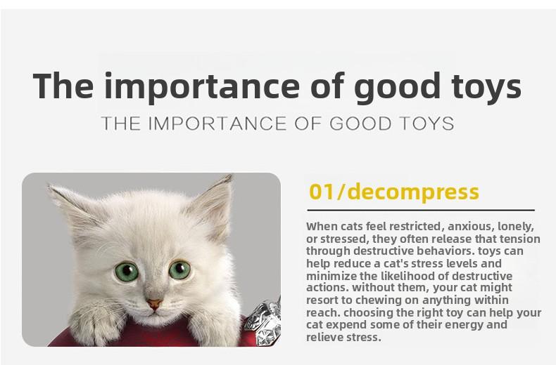 Interactive 21Pcs Cat Toys Kit Collapsible Cat Tunnel Feather Wand Plush Mouse Variety Pack for Indoor Cats Rechargeable Livestock Prod with Flexible Shaft pet stuff dog pepper spray dog bugs detector reverse slow feeder shaped harness silicone k9