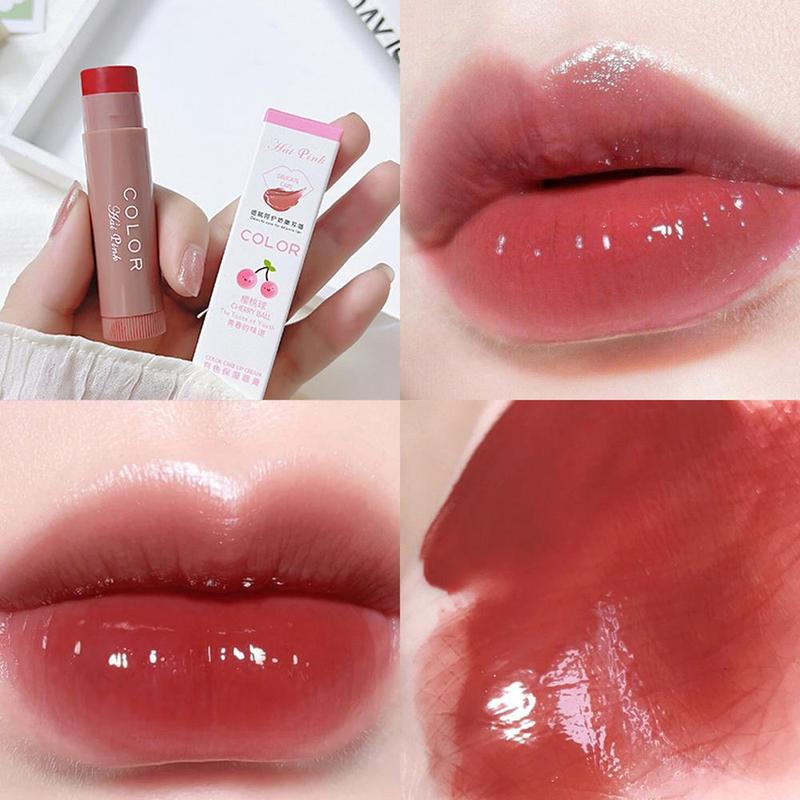Moisturizing Lip Balm, Lip Gloss Lip Tint Lip Stain, Lip Glosses, Hydrating Anti-cracking Lip Balm Moisturizer, Glossy Plumping Lip Oil Stick, Smooth Lipstick, Suitable for All Occasions Lip Care Makeup, Color