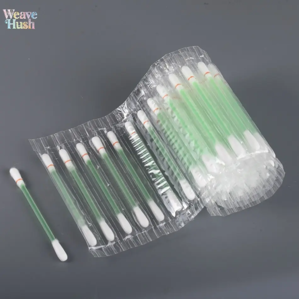 100pcs Disposable Itch Relief Cotton Swabs, Refreshing Summer Skin Care Essentials in a Portable Case for Travel, Beach & Outdoor Activities