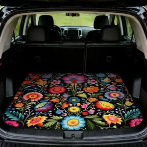 Car Trunk Mat Cargo Liner Non Slip All Weather Trunk Mat for SUV Sedan Easy Clean Polyester Car Trunk Mat Vehicle Interior Accessories Car Organizer Trunk Liner for Most Cars Gift for Car Owners Waterproof Durable Trunk Mat fathersdaygift
