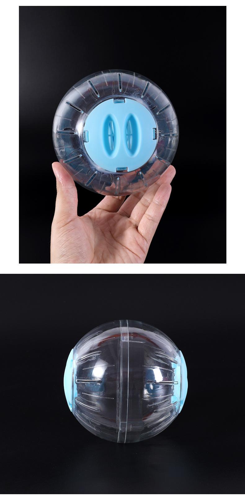 Hamster Exercise Ball with LED Light for Dwarf Syrian Bear Running Wheel Toy Pet Accessories Outdoor Indoor Play