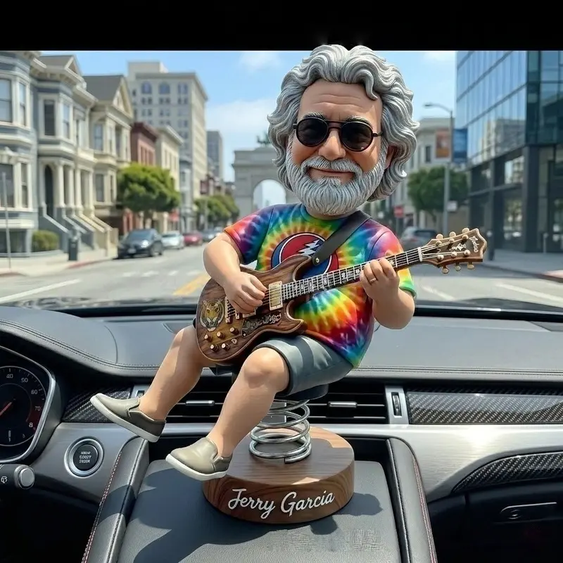 Grateful Dead Jerry Garcia Bobblehead  a Grateful Dead Jerry Garcia figurine, a Christmas gift, a Thanksgiving gift, a holiday gift